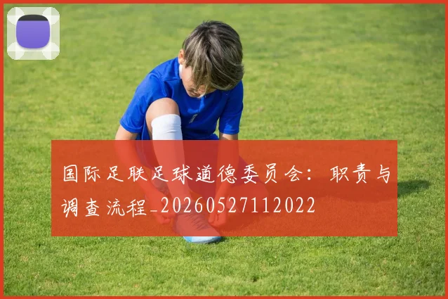 国际足联足球道德委员会:职责与调查流程_20260527112022